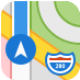 Logo for Apple Maps